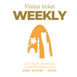 2025 ICF STAND UP PADDLING WORLD CHAMPIONSHIPS - Weekly Visitor Tickets